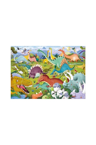 Educa Puzzle Maxi Dinozorlar 28 Parça Çocuk Puzzle 68 X 48 Cm - 3+ Yaş