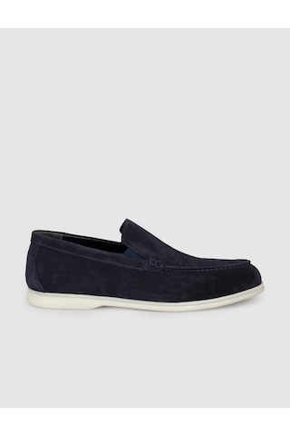 Cabani Erkek Süet Lacivert Loafer