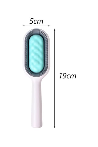 River World Çift Taraflı Evcil Hayvan Fırçası Ve Tüy Tarama Tarağı