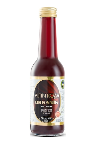 Organik Acılı Şalgam 250ml