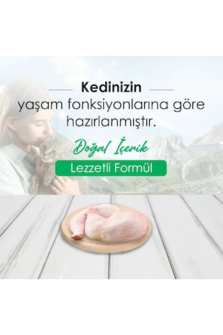 Bonnie Kısırlaştırılmış Tavuklu Kedi Maması 1,5 Kg X 3 Adet