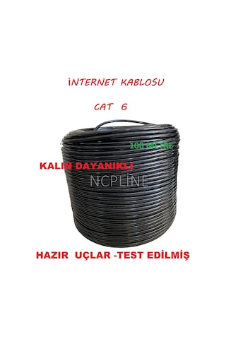 Eyepc 100 Metre Cat6 Dış Ortam Internet Kablosu Modem