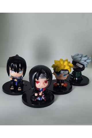 Naruto Shippuden Anime Figür 4'lü Set 7cm