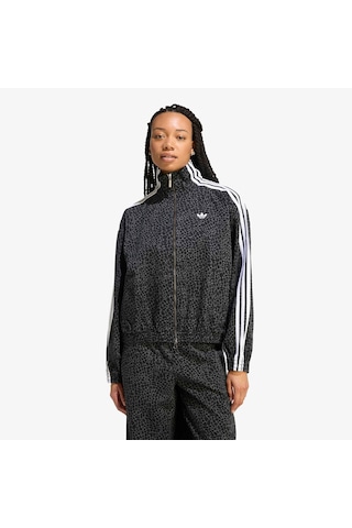 Adidas Firebird Denim Kadın Siyah Ceket Kd8809 Çok Renkli