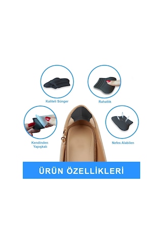 Active Team SP03-Yapışkanlı Bilek Koruma|Topuk Vurma Önleyici Sünger Ped