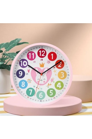 Pazly Zamanı Tavşan06 Tavşan06 Suntek Söyleme Saati Oyun Öğretim Duvar 10 Ss Çok Renkli