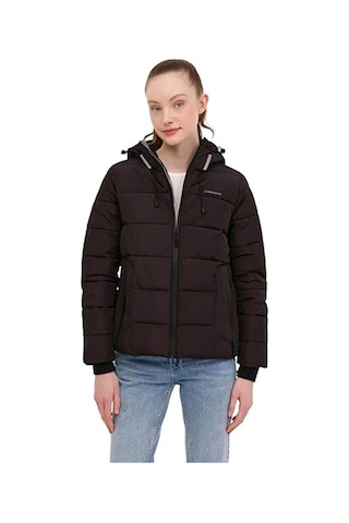 Lumberjack 5w Wl Apreskı 2sn31 5pr Siyah Kadın Kaban A102026859 Siyah