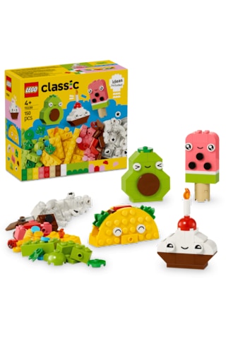 LEGO® Yaratıcı Yiyecek Arkadaşlar 11039 - 4 Yaş ve Üzeri Çocuklar için Hayal Gücünü Geliştiren Yaratıcı Oyuncak Yapım Seti (150 Parça)