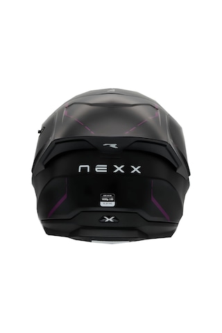 Nexx Y.100r React Mat Siyah-mor Mor