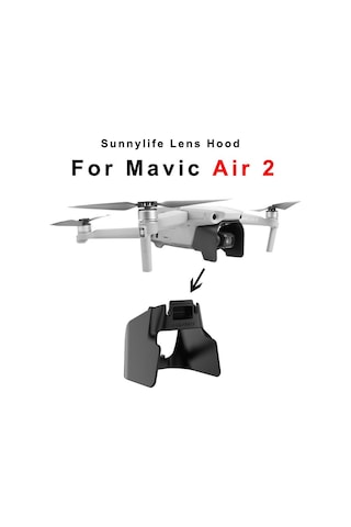 Dji Mavic Air 2 Parlama Önleyici Lens Gölgelik Gimbal Koruyucu
