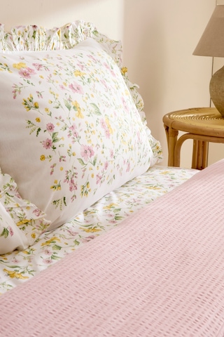 Karaca Home Dorian %100 Pamuk Muslin Çift Kişilik Nevresim Takımı Pudra