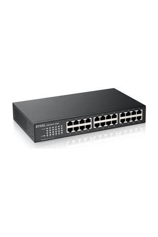 Zyxel 24Port Gs1100 24E V3 Gıgabıt Yönetilemez Switch Masaüstü
