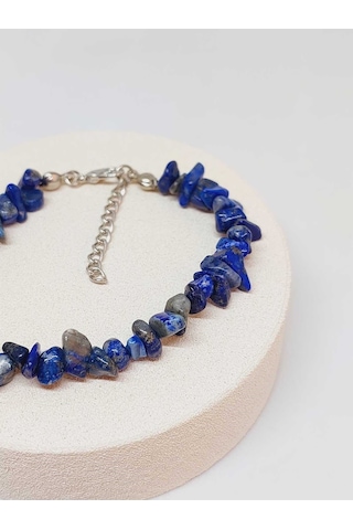Lapis Taşı Küçük Taşlar Bileklik 52186 Çok Renkli