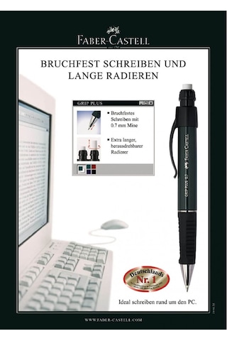 Faber Castel Grip Plus 0.7mm Mekanik Kurşun Kalem Yeşil