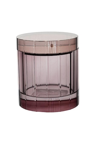 Mikasa Moor Bordo Cam Dekoratif Kutu 10x10x12 Cm