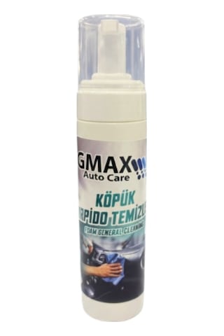 Köpük Torpido Temizleme Köpüğü 200ml Plastik Vinil İç Trim Yüzeylerde Etkili Temizlik Gmax Gold Serisi Glz02005089