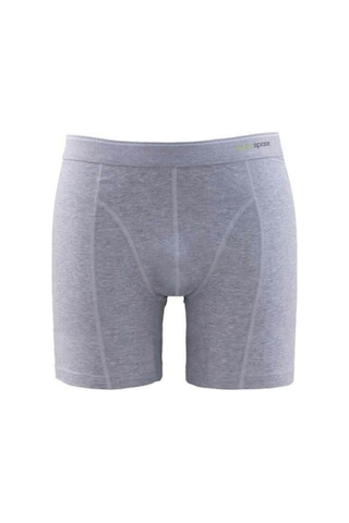 Blackspade Erkek Pamuk Elastan Retro Boxer Tender Cotton 9216 - Gri Melanj