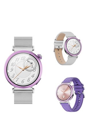 Vwar SK9 Mini Kalobee Akıllı Saat (İthalatçı Garantili) + 3 Kordon