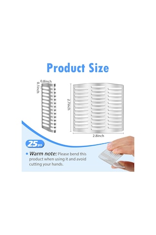 Folinda 25 Adet Paslanmaz Çelik 2.75 İnç Sızıntı Delik Kapakları - Fare, Arı, Kertenkele, Yılan Girişini Engelle