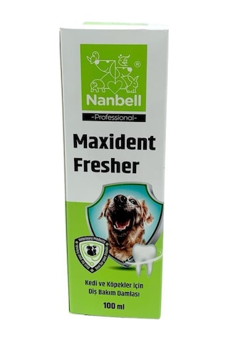 Nanbell Maxident Fresher Kedi ve Köpekler İçin Diş Bakım Spreyi 100 ML