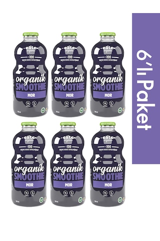 6'lı Organik Mor Smoothie 946 Ml