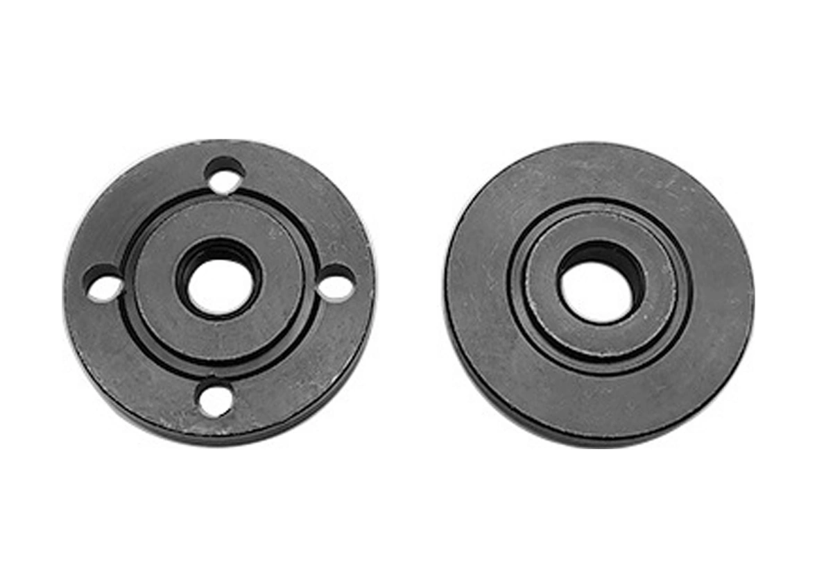 Folinda Açma Taşlama 100mm'den 125mm'ye Dönüştürücü Çelik Takım - 20mm Ve 22mm Delikli Kesici/taşlama Diski Uyumlu Flanş Ve Somun Seti