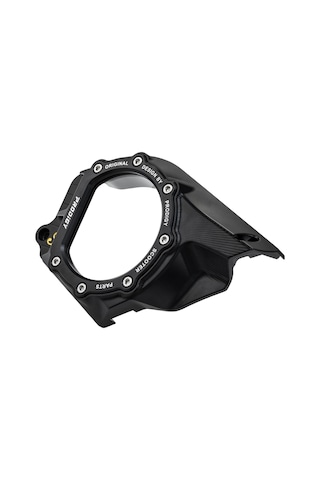 Vespa GTS/GTV Hava Giriş Varyatör Kapak *Siyah-Alüminyum-Cam* (2018- ) / PRODIGY