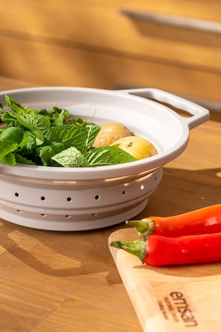 Emsan Soft Katlanabilir Küçük Süzgeç Gri