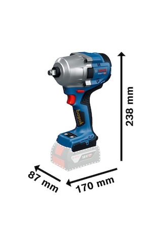 Bosch Gds 18v-780 1/2'' Akülü Somun Sıkma Akü Ve Şarj Yoktur 06019p4000