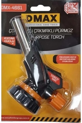 Dmax Dmx-4641 Çok Amaçlı Çakmaklı Pürmüz Başlığı Sarı