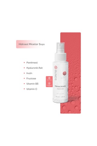 Sante Plus Hidrosol Micellar Yüz Temizleme Suyu 200 ML