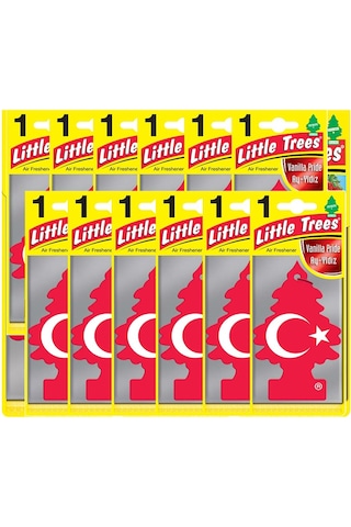 Little Trees Oto Kokusu 12'li Ay-Yıldız Little Trees Oto Kokusu 12'li Ay-Yıldız