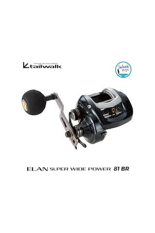 Tailwalk Elan Super Widepower 81br Çıkrık/baitcasting Jig Olta Makinesi Sağ El
