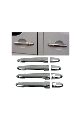 Vw Crafter 2006-2015 Arası Krom Kapı Kolu 4 Kapı P.çelik