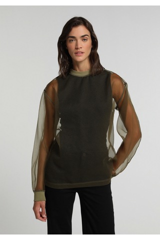 Colin's Colins Fashion Fit Kadın Yeşil Gömlek Cl1080933 Q1.v1 Grn