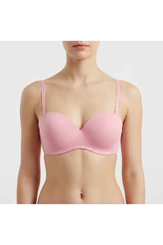 Bonbon Kadın Straplez Micro Pembe Rengi Sütyen Bb2002 Pembe