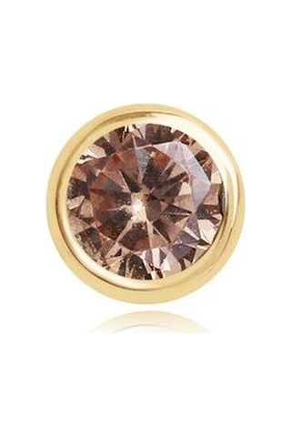 Diamond Line - Gülaylar - Sarı Altın 14 Ayar Trend Renkli Taşlı T N11.9246