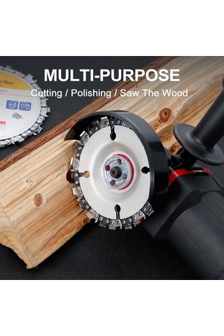 Singree Kolay Takılıp Çıkarılabilen Yüksek Hızlı Zincirli Açılı Taşlama Diski, Ahşap İşleri Ve Kök Oymacılığı İçin İdeal