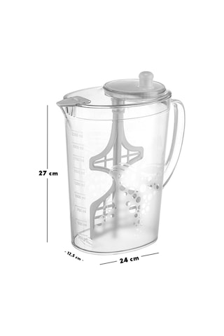 Aqua Mix Karıştıcılı 2250 Ml Ayran, Limonata Vb. Sürahi