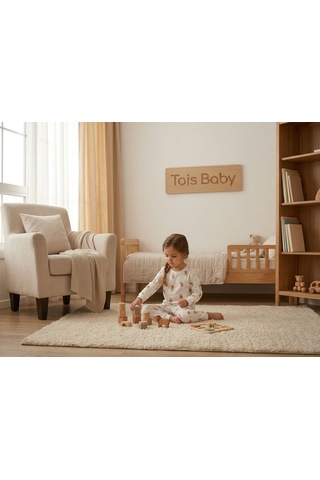 Tois Baby Kız Çocuk Pijama Takımı Ekru