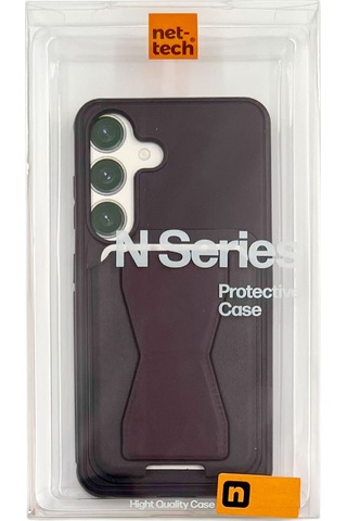 Nettech Samsung Galaxy S25 Uyumlu Nt-n087 Arka Koruma Kılıf - Kahverengi Kahverengi
