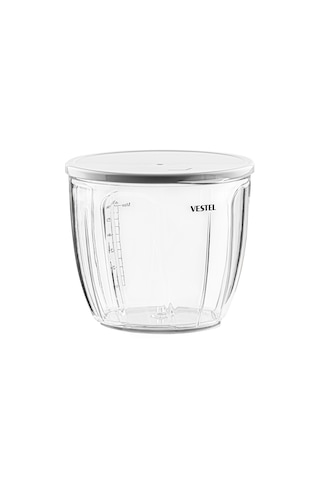 Manuel Rondo B Doğrayıcı, 5 Bıçaklı, 900 Ml Hazne Kapasitesi Beyaz