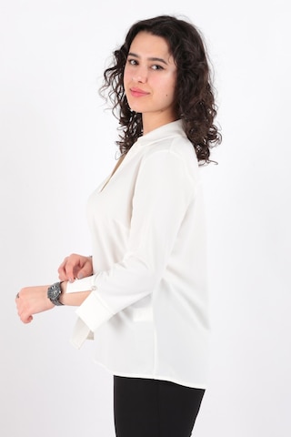 Ayhan 81834 Kadın Gömlek 81834-174-R0462 Ekru