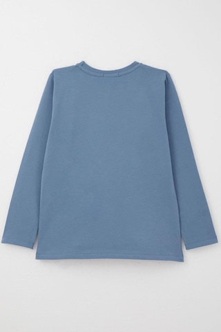 Breeze Erkek Çocuk Uzun Kollu Tişört Slogan Temalı Yazı Baskılı 6-12 Yaş, İndigo Indigo