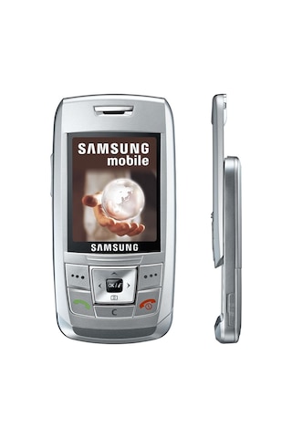 Samsung E 250 Kızaklı Kapaklı Tuşlu Cep Telefonu Teşhir