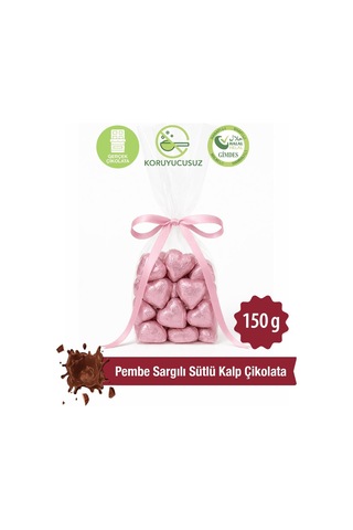 Milat Pembe Sargılı Special Sütlü Kalp Çikolata
