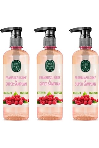 Eyüp Sabri Tuncer Frambuazlı Sirke & Süper Şampuan 3 x 500 ML