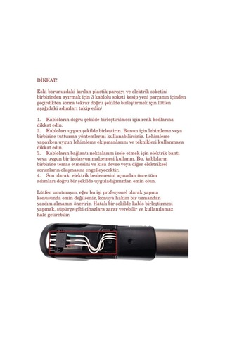 Xc 8349 Speedpro Max Aqua Plus Dikey Süpürge Boru Tamir Kiti