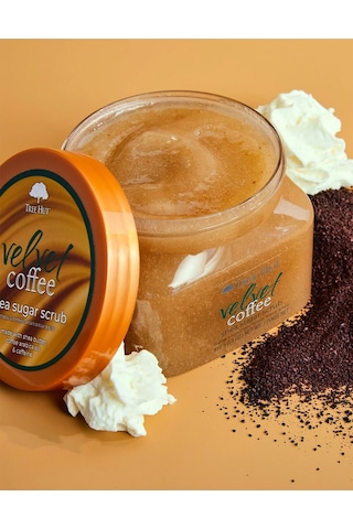 Tree Hut Shea Sugar Scrub Velvet Coffee Vücut Peelingi 510 G