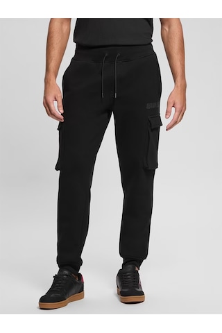 Guess Aldwin Erkek Jogger Kargo Pantolon Z4yb08k9v31 Siyah